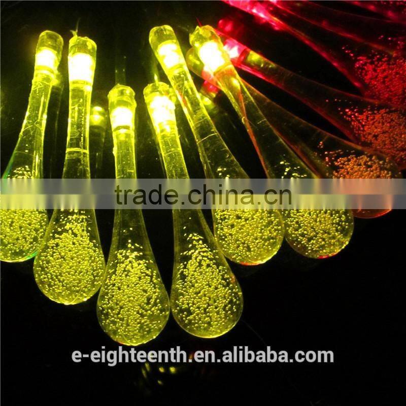 2016 new hot sale Solar 20LED Fairy String Light For Christmas Wedding Party Garden Tree Decoration