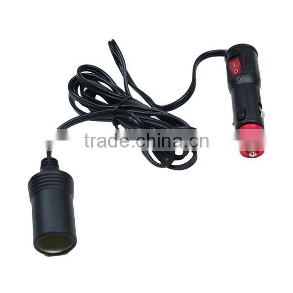 Hot selling car cigarette lighter socket adapter/car cigarette lighter socket