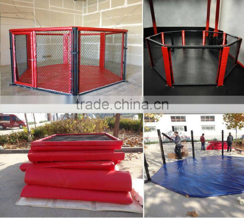 4-10m octagon mma cage customized follow your requiements