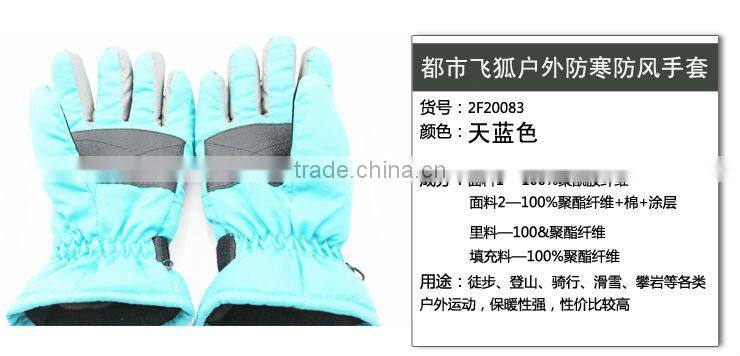 Ski gloves winter sport keep warm riding gloves, comfortable and cheap gloves