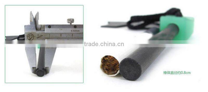 Luminous multifunction outdoor light-emitting large flint play poker fire starter