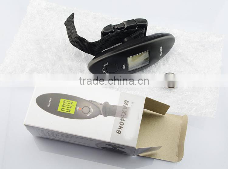 hot sale portable digital luggage scale.electronic digital travel luggage scale.40kg 10g portable electronic scale