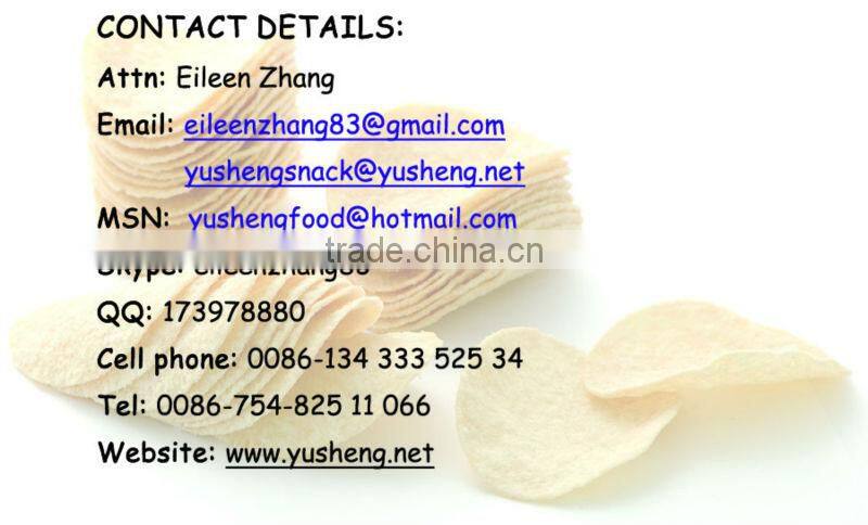 Crispy KRACKS potato snacks (canned potato chips)