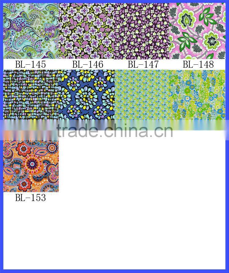 Colorful Print Fabric 100% Woven Cotton Fabric Factory Bulk Fabric Wholesale