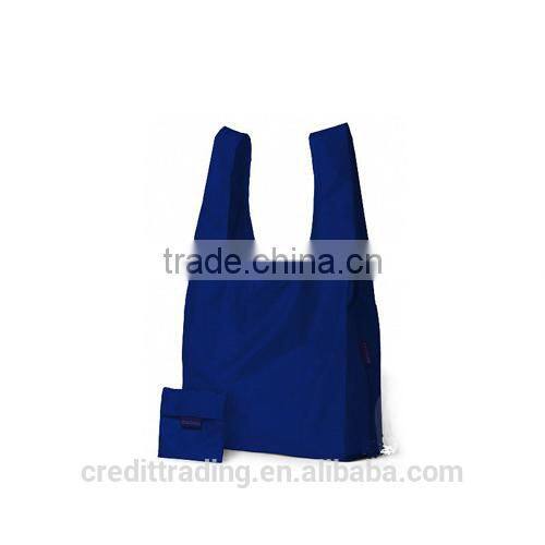 reusable polyester folding shopping bag