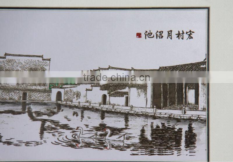 laser engraving wooden home decor panel