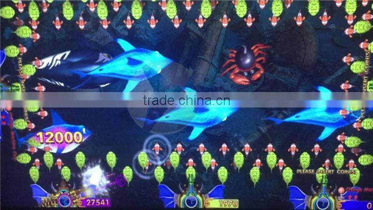 dianfu amusement hot sell dragon king fishing game arcade 55 inch screen 8-player ocean monster fish hunter game machine