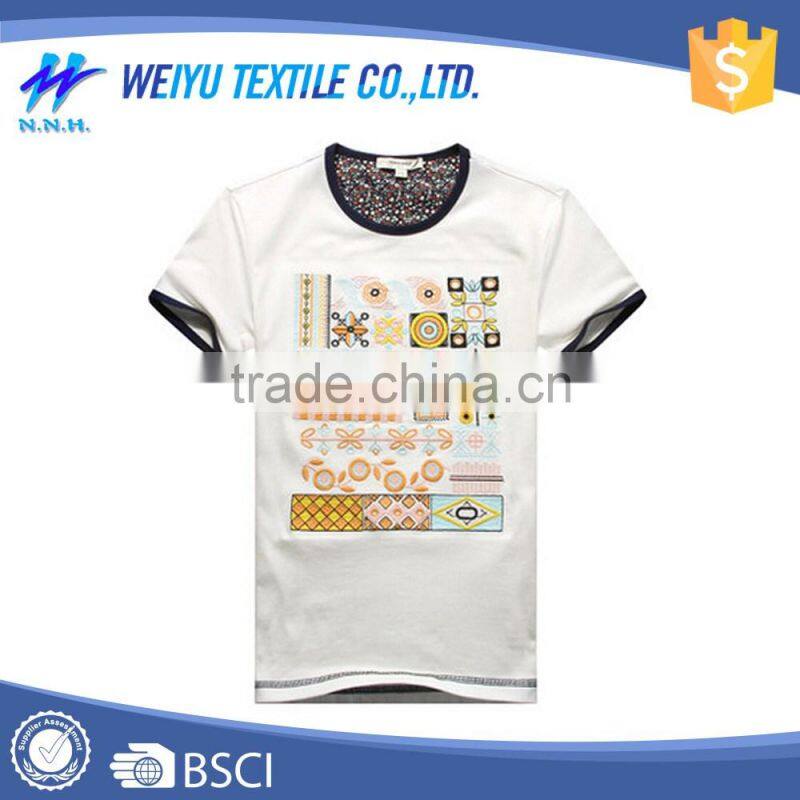Wholesale Top Cotton Custom Logo T Shirt with Design Pattern