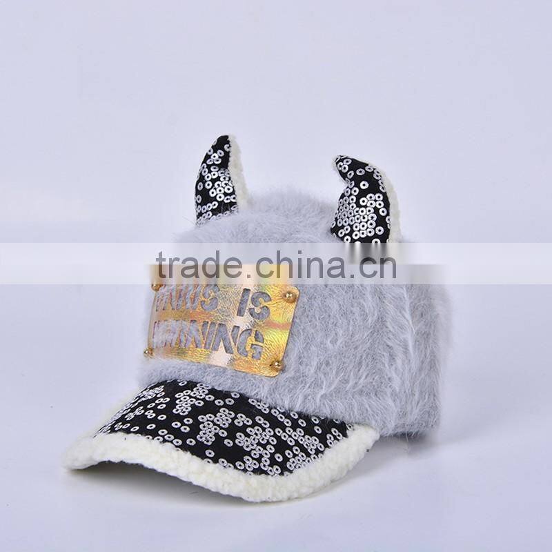 Custom Baby Hat With Ears And Children Caps