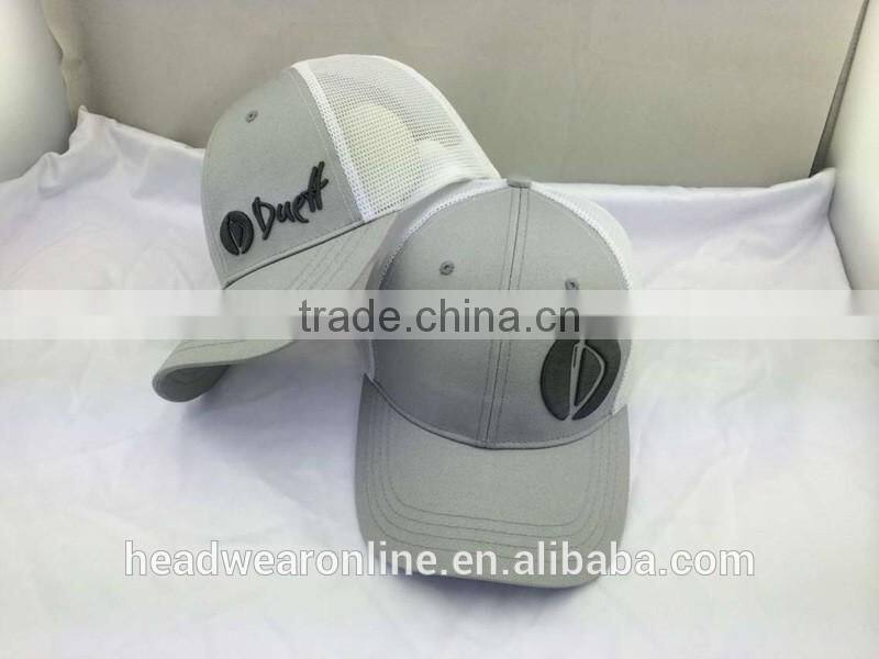 cheap 6 panel trucker hat and mesh hat with your own logo design