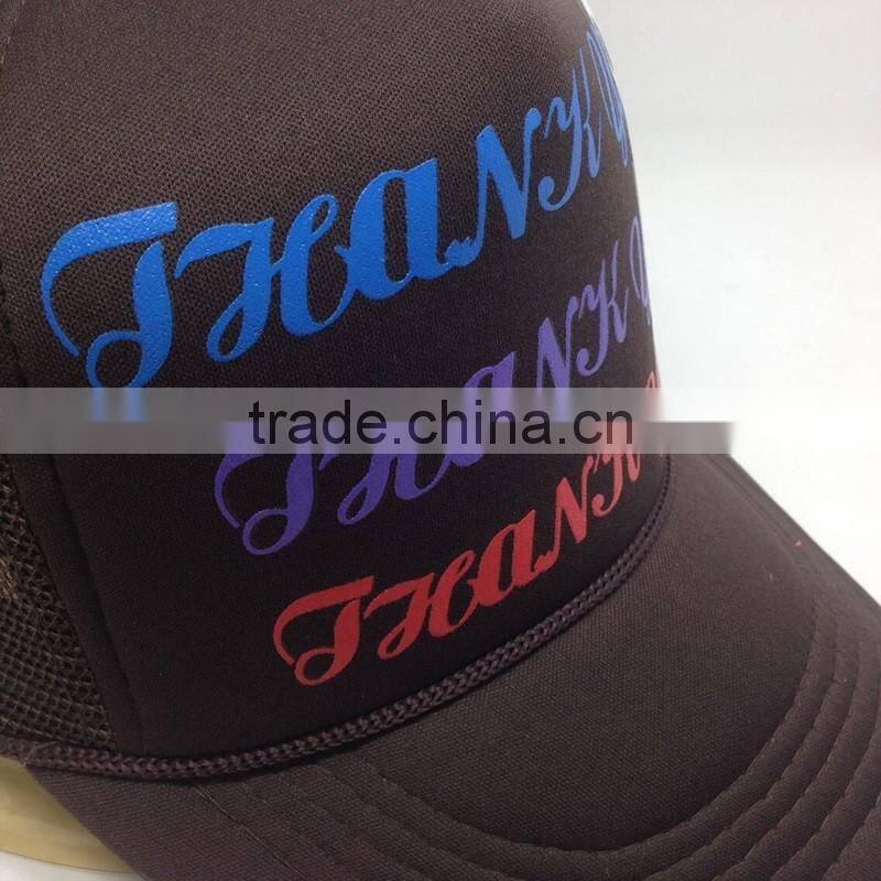 Baseball Mesh Hat /cap And Sponge Trucker Hat With String & Rope