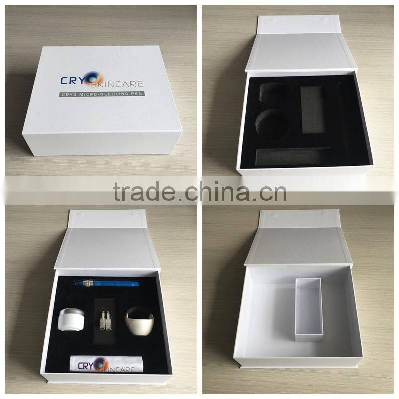 Colorful gift magnetic book shape box for usb flash drive, custom design and EVA insert for electronic accessories