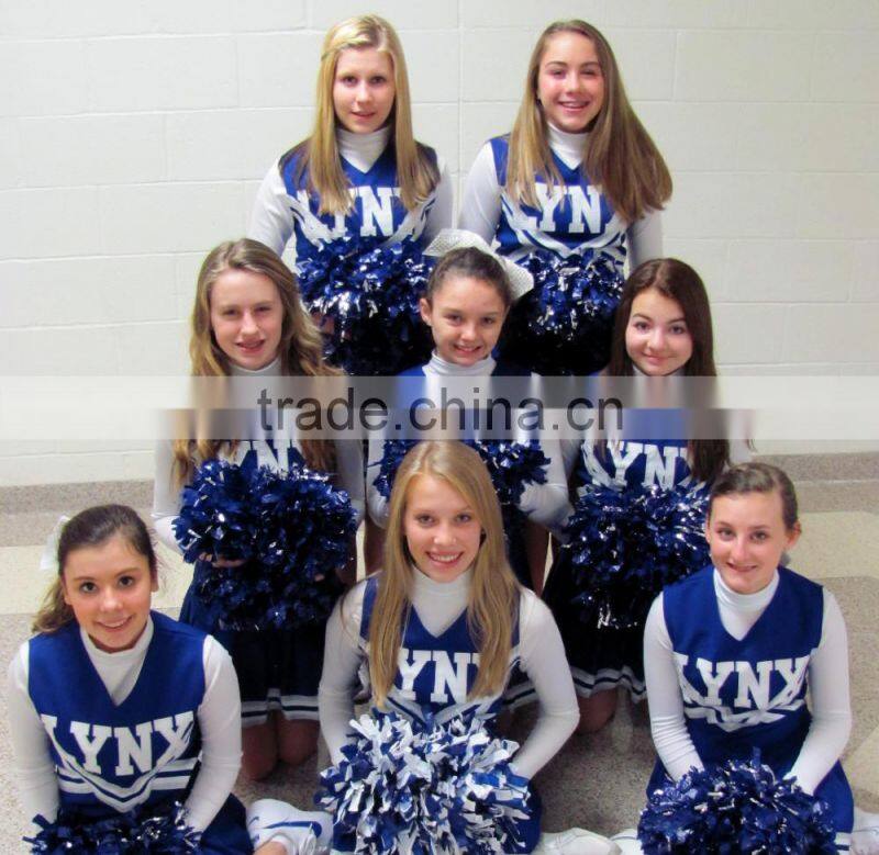 Hongen apparel OEM custom sports cheerleading uniforms sexy girl / new design cheerleading uniforms