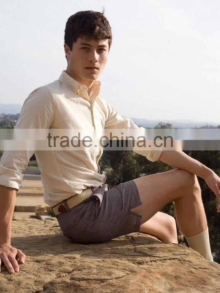 The classic collared button-down shirts comfy 100% Cotton white shirts