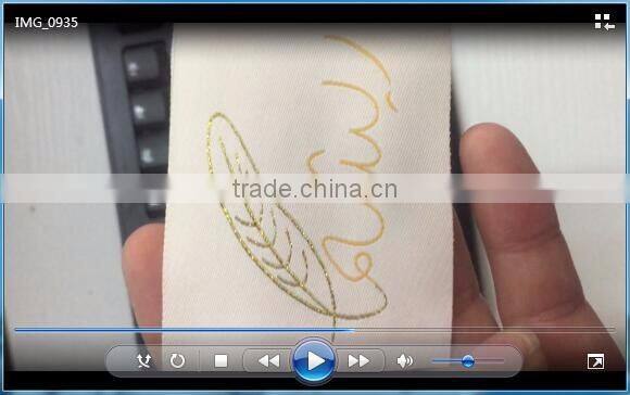 2016 China Hot sales high density garments woven Labels