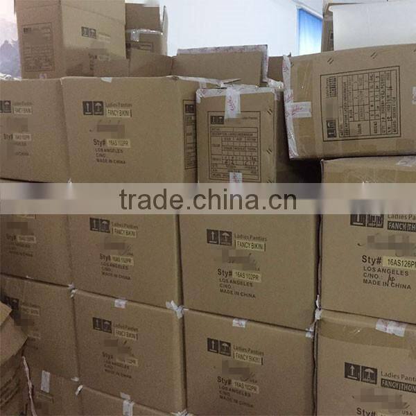 Stock Ladies Nylon And Cotton Brief Panties With Many Styles