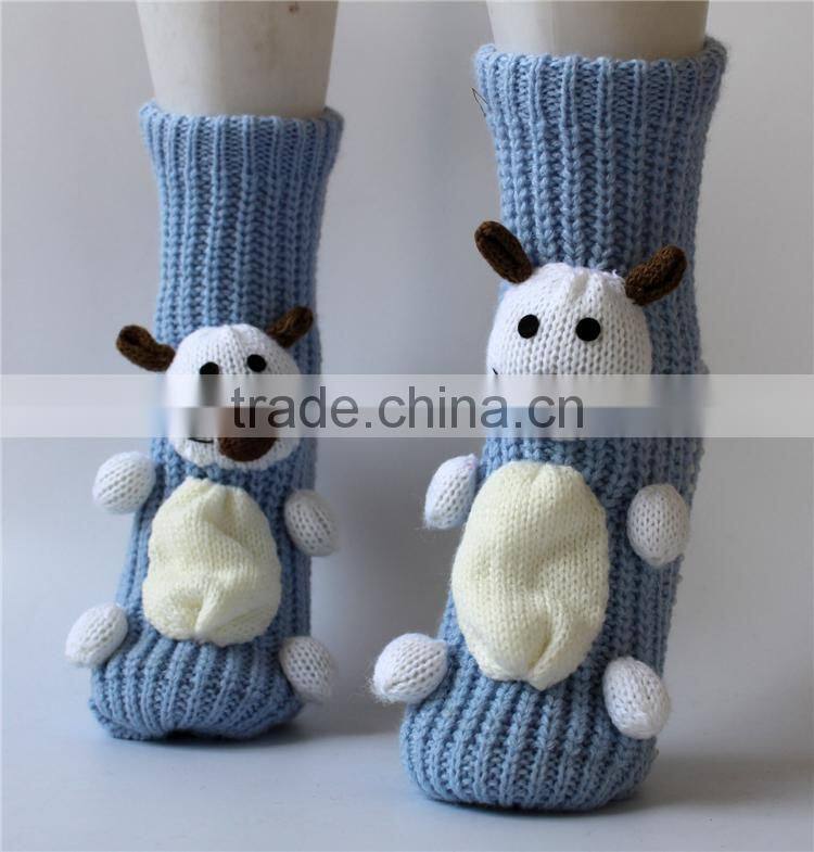 fashion three-dimensional home christmas socks