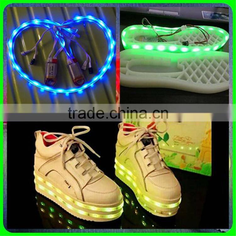 HFR-ZS-1 2015 bluetooth twin lamp USB retail led light up shoes