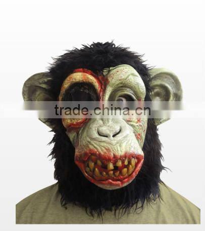2015 new design of latex gorilla mask,Zombie Chimp Mask,gorilla mask