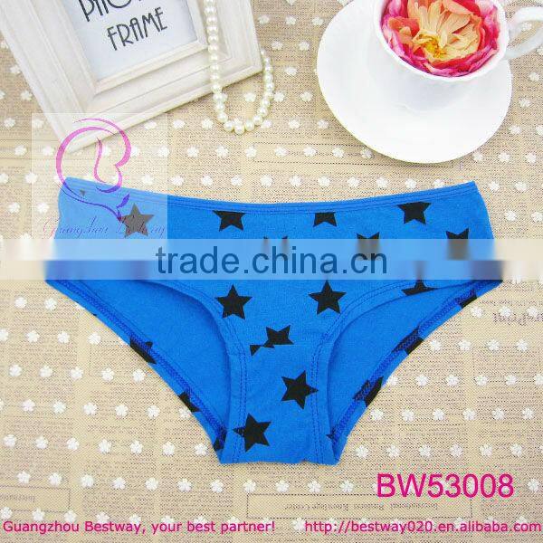 Sex photo of hot sale girls dresses fashion new sex cotton products leopard printing panty