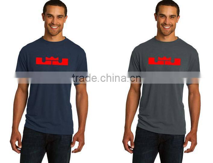 New Mens Crown Design Round Neck T-Shirt