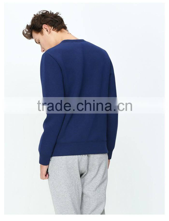 Wholesale cheap o neck casual sweater shirts blank