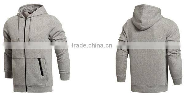 New Design Men Custom Casual Zip Up Sports Wear Custom Embroidered Hoodies