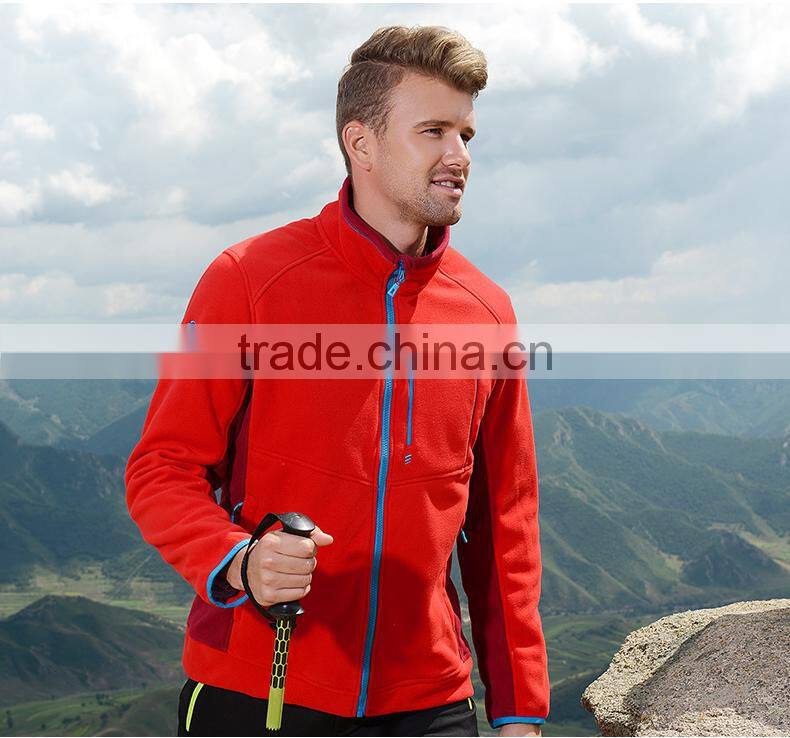 2017 OEM/ODM Spring Wholesale Fleece Jackets For Mens
