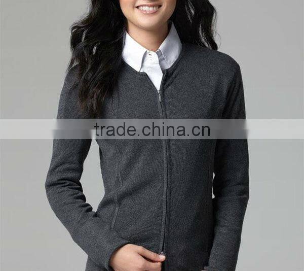 Hot Sale Ladies Way Zip Cardigans
