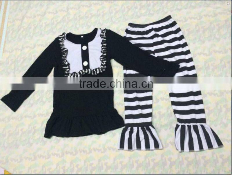 Beautiful new design baby rompers boutique baby Clothes Cotton Baby Ruffle Pants Children's Clothing