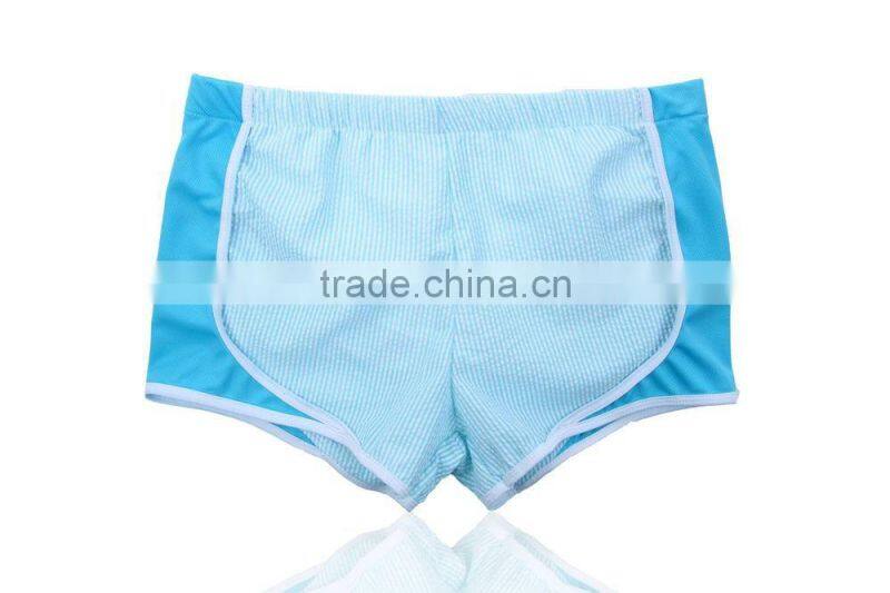 Newest Monogrammed Seersucker Athletic Shorts