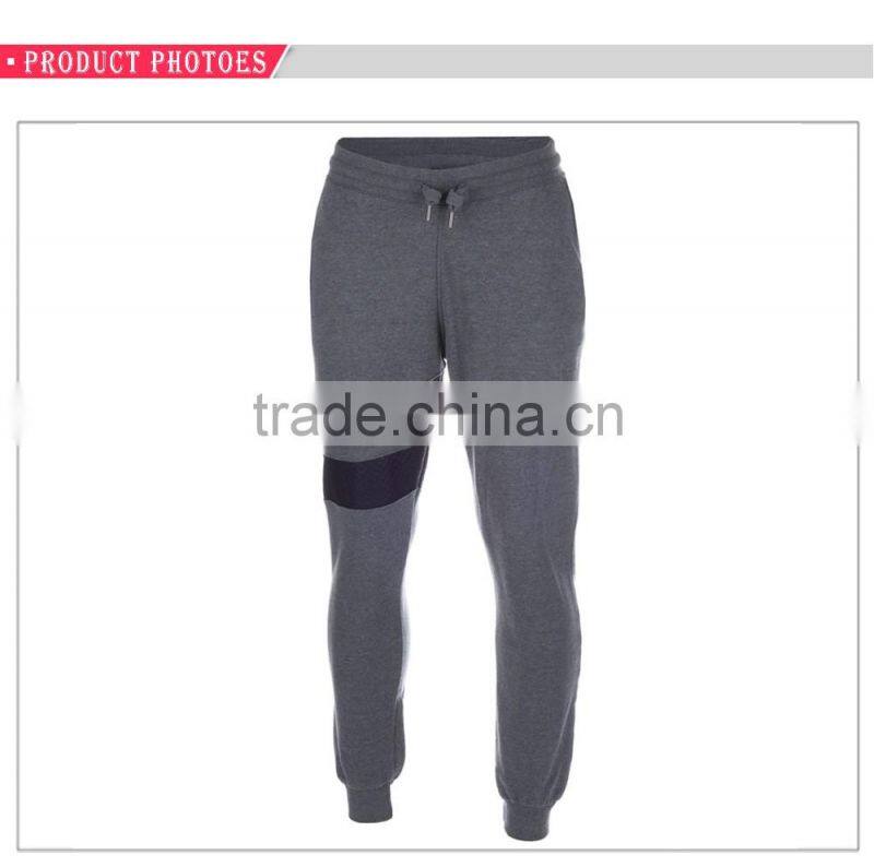 Wholesale gym wear black stripes cotton,polyester men jogger pants