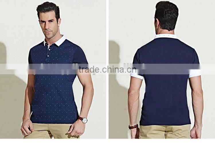 Wholesale Latest Design Mens 100% cotton Cotton Pique Polo Shirt SP5