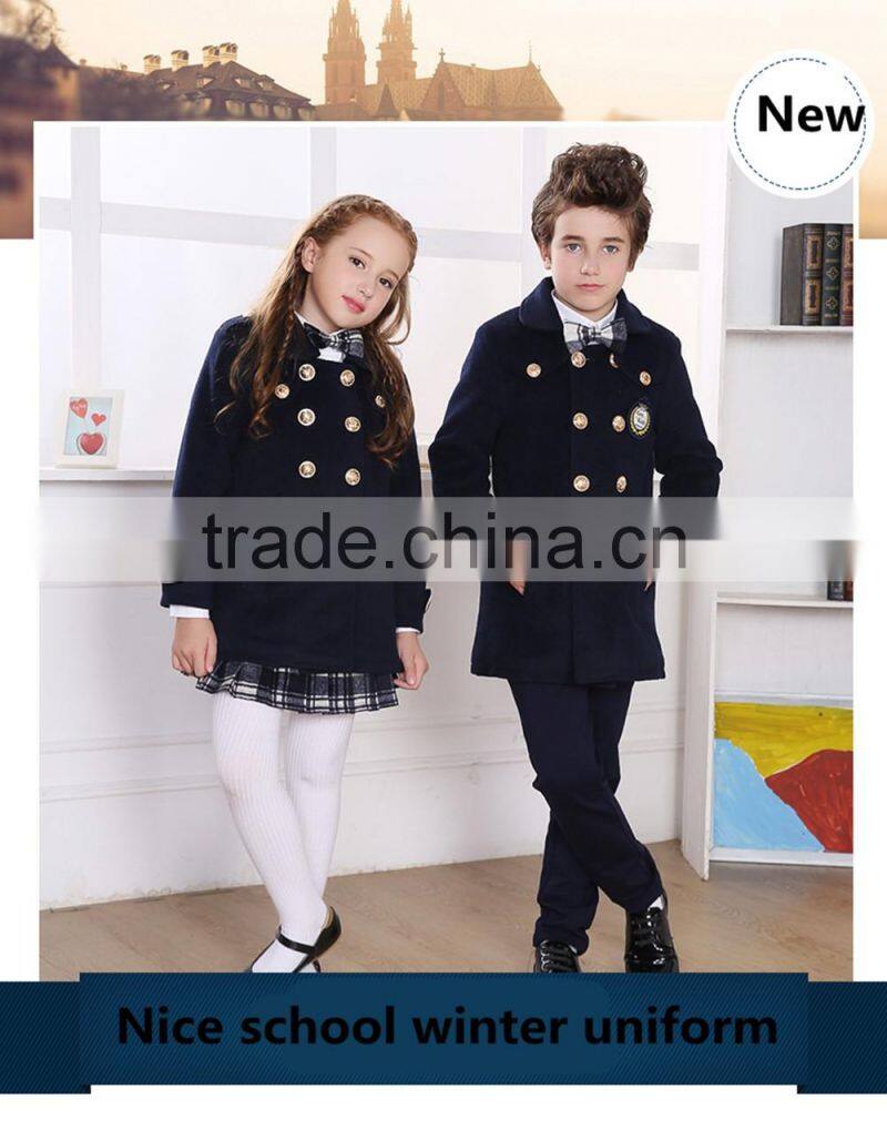 Classic and thick autuan and winter school uniform
