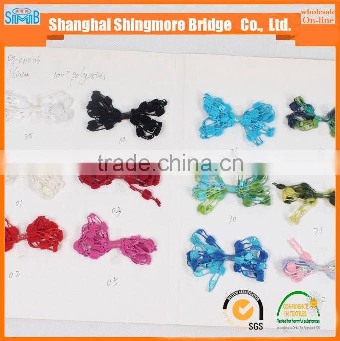 alibaba China knitting yarn supplier hot wholesale oeko-tex standard quality 100 polyester spun ladder yarn for knitting scarf