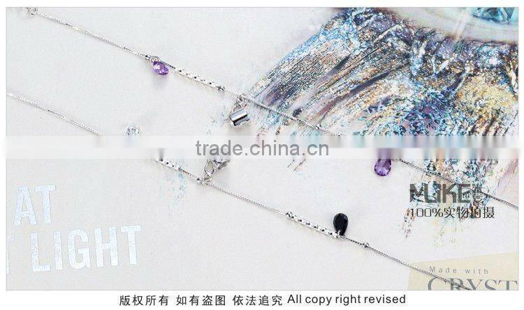 Cup 925 silver bracelet with Crystal M3010