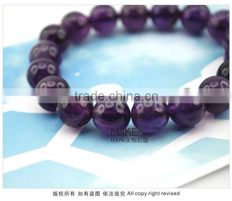 925 silver bracelet with Natural Amethyst M3016