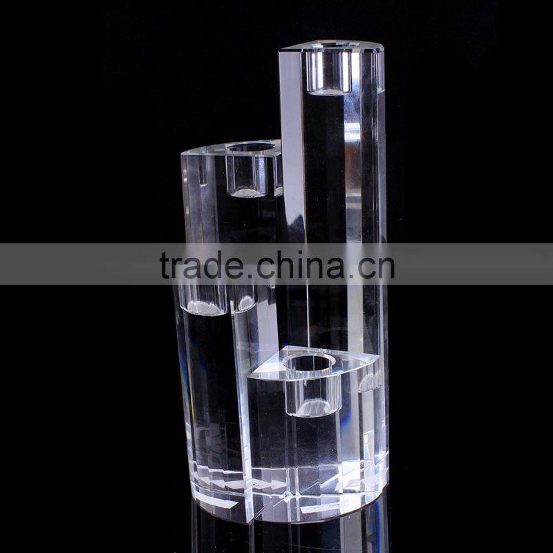 High Quality Wedding Candle Holder / More Size Wedding Gift Crystal Tea Light Holder