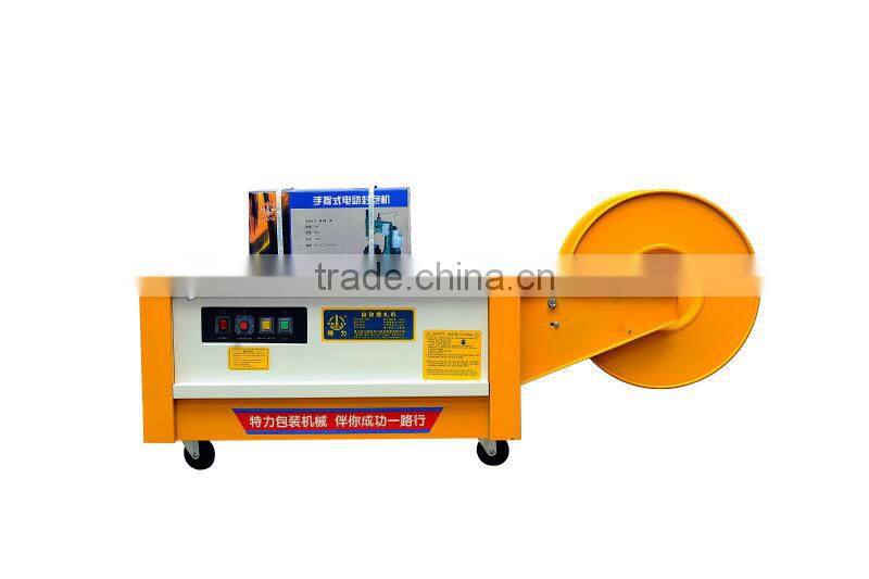 High table Semi-automatic Strapping Machine for cartons