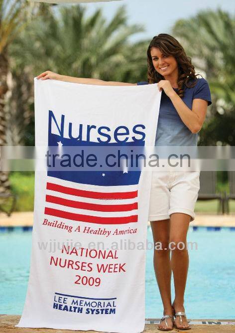 microfiber promotion beach towel,leopard print