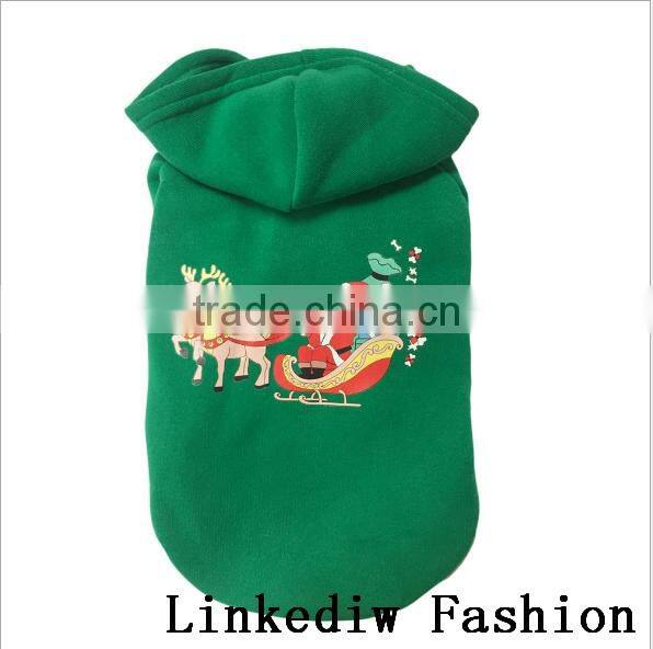 New Pet Dog Christmas Clothes Pet Autumn and Winter Sweater Dog Dog Holiday Christmas Pattern Clothes