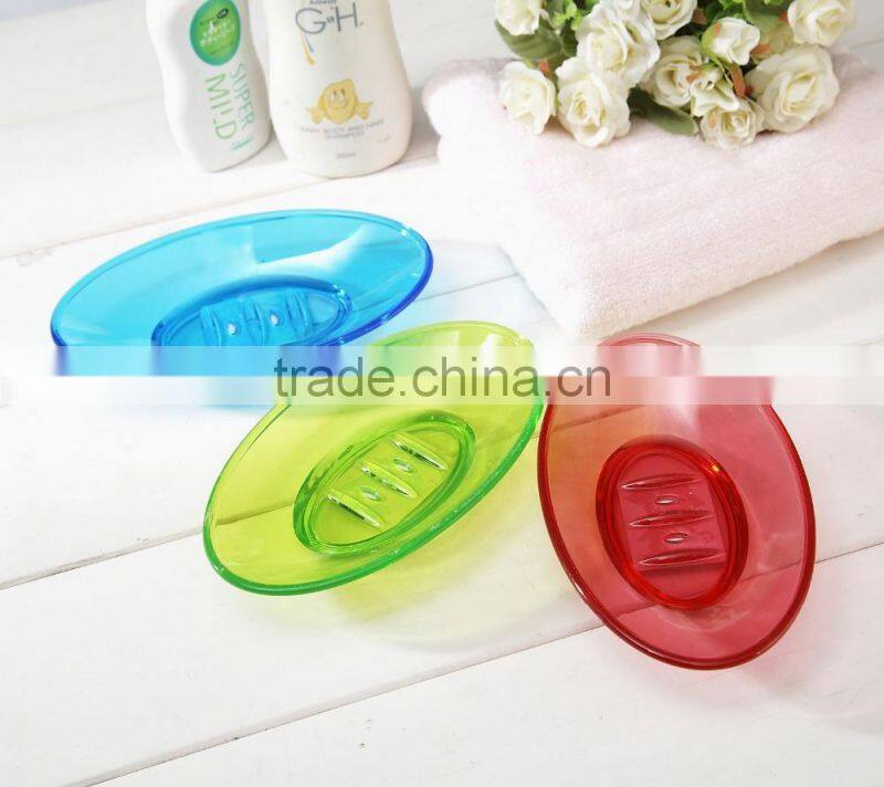 plastic home use soap dish, plastic soap case heart style