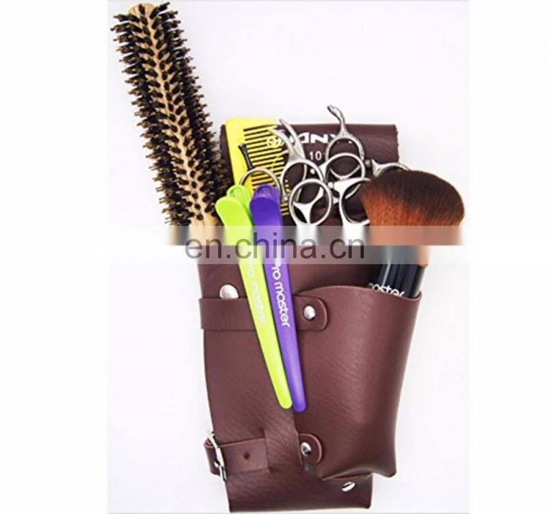 Hairdressing Scissors Holder Holster Pouch Scissors Case Bag with Belt Hairdresser Tool Bag