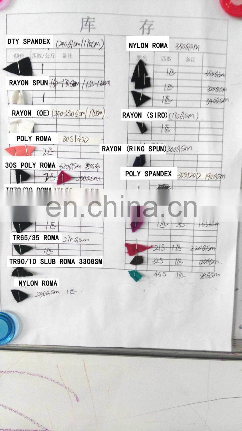 Shaoxing Winfar Manufacture lycra knitted fabric single jersey stock lot