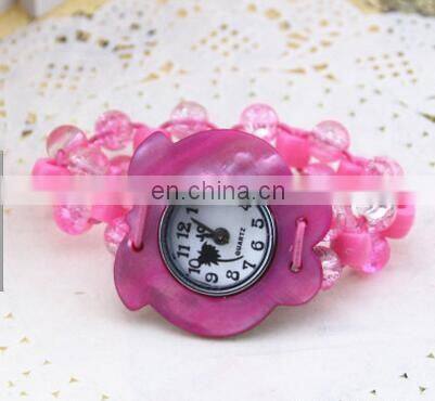 New Fashion Assorted Beach Watch Coconut Shell Bracelet Watch Palm Vintage wristwatch Ethnic Brazilian Fashion watch