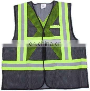Hot sale mesh safety vest reflective with webbing tape KF-010-B-1