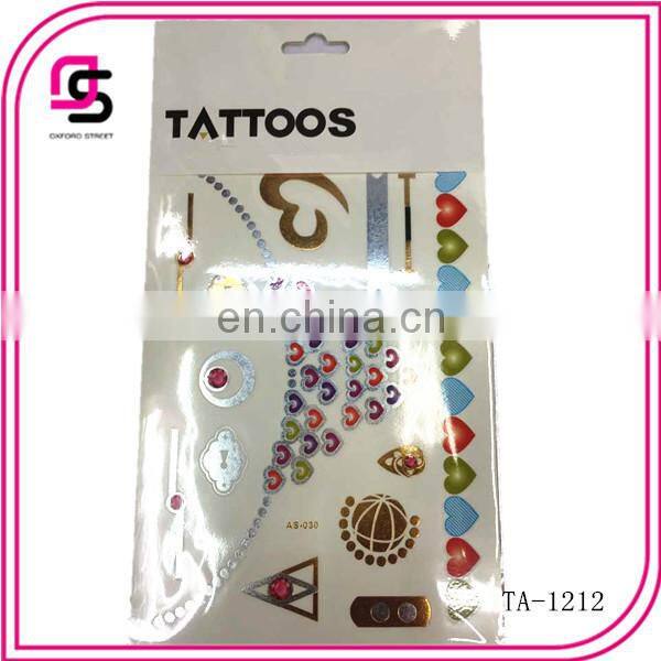 body art water transfer printing tattoo sticker from yiwu china 2015