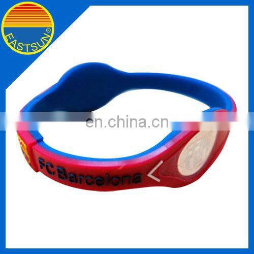 printing logo on promotional bracelet