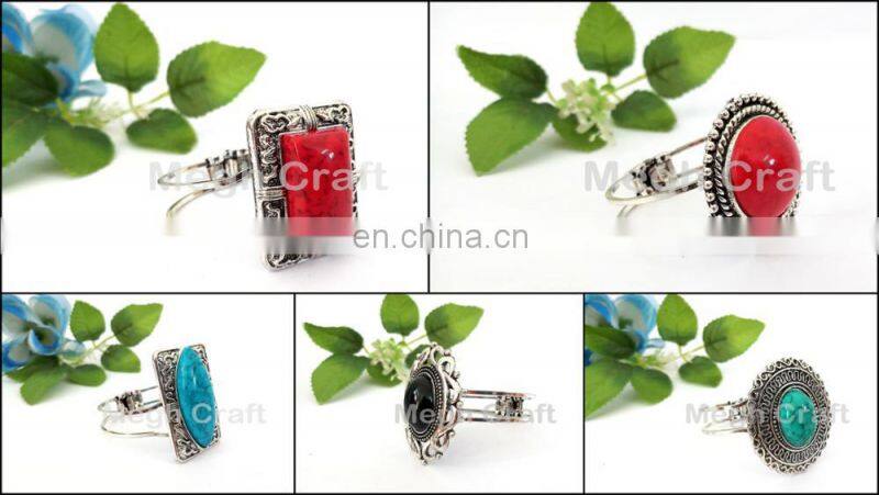 Vintage Gypcy Style Oxidized Pendant Set- Navratri Special Banjara Necklace- Women Navratri Wear Oxidized Necklace set