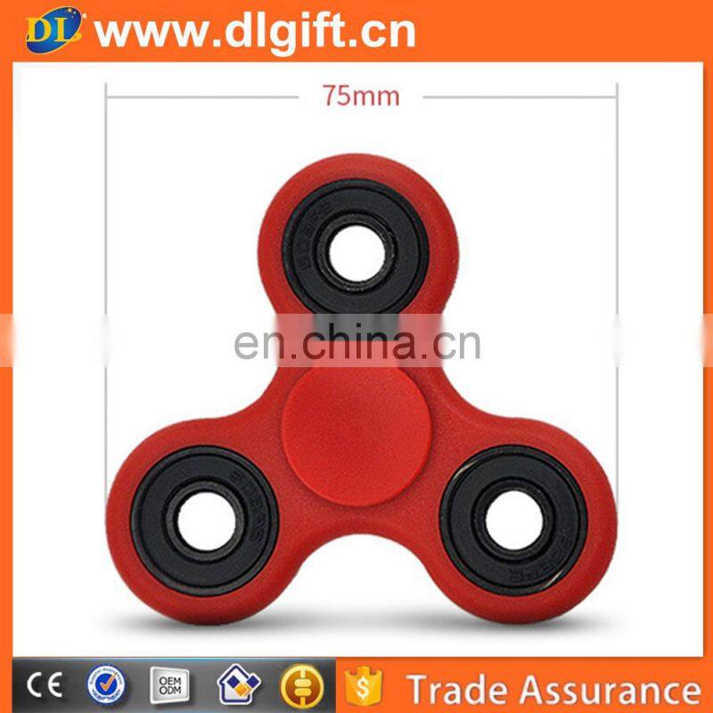2017 Pop style Personalized cheap custom vision plastic hand spinner toys